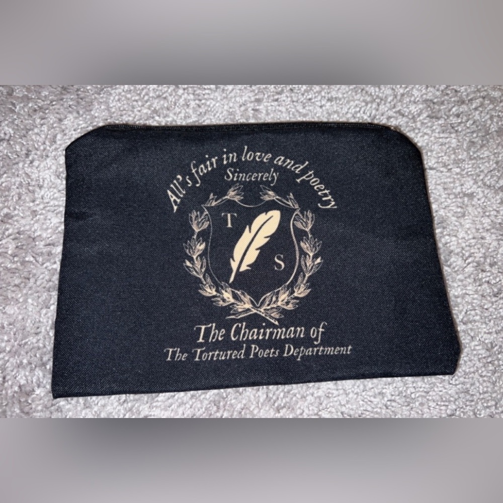 Tortured Poet Department Makeup Bag